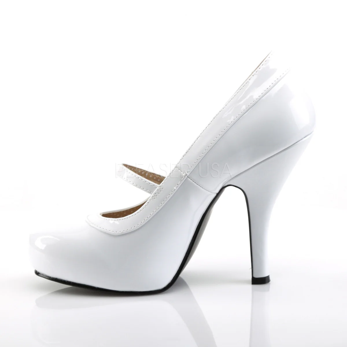 PINUP-01 White Patent - Image 3