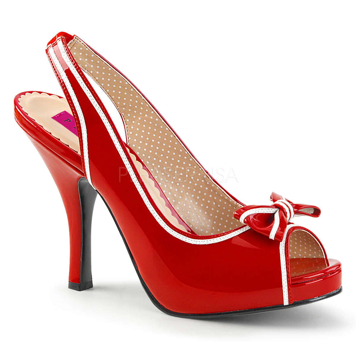 PINUP-10 Red-White Patent