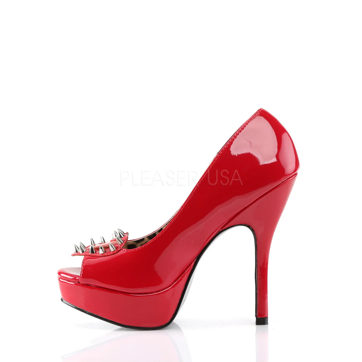 PIXIE-17  Red Patent-Pvc - Image 3