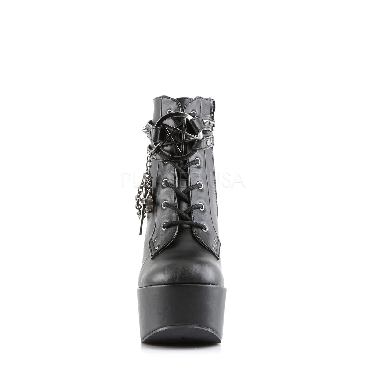 POISON-101  Black Vegan Leather - Image 2