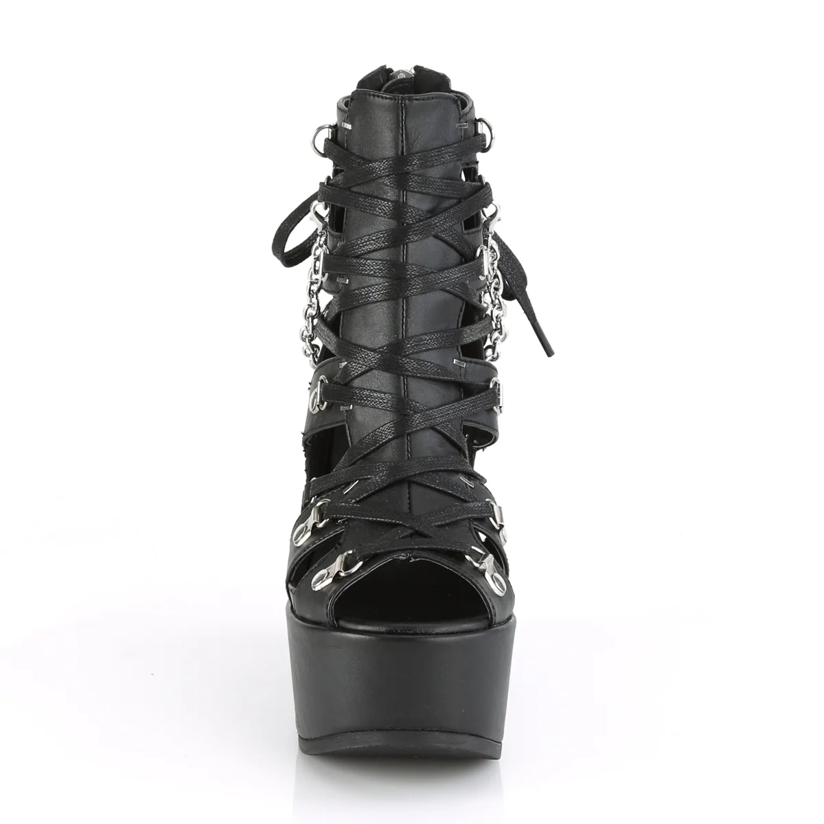 POISON-95 Black Vegan Leather - Image 2
