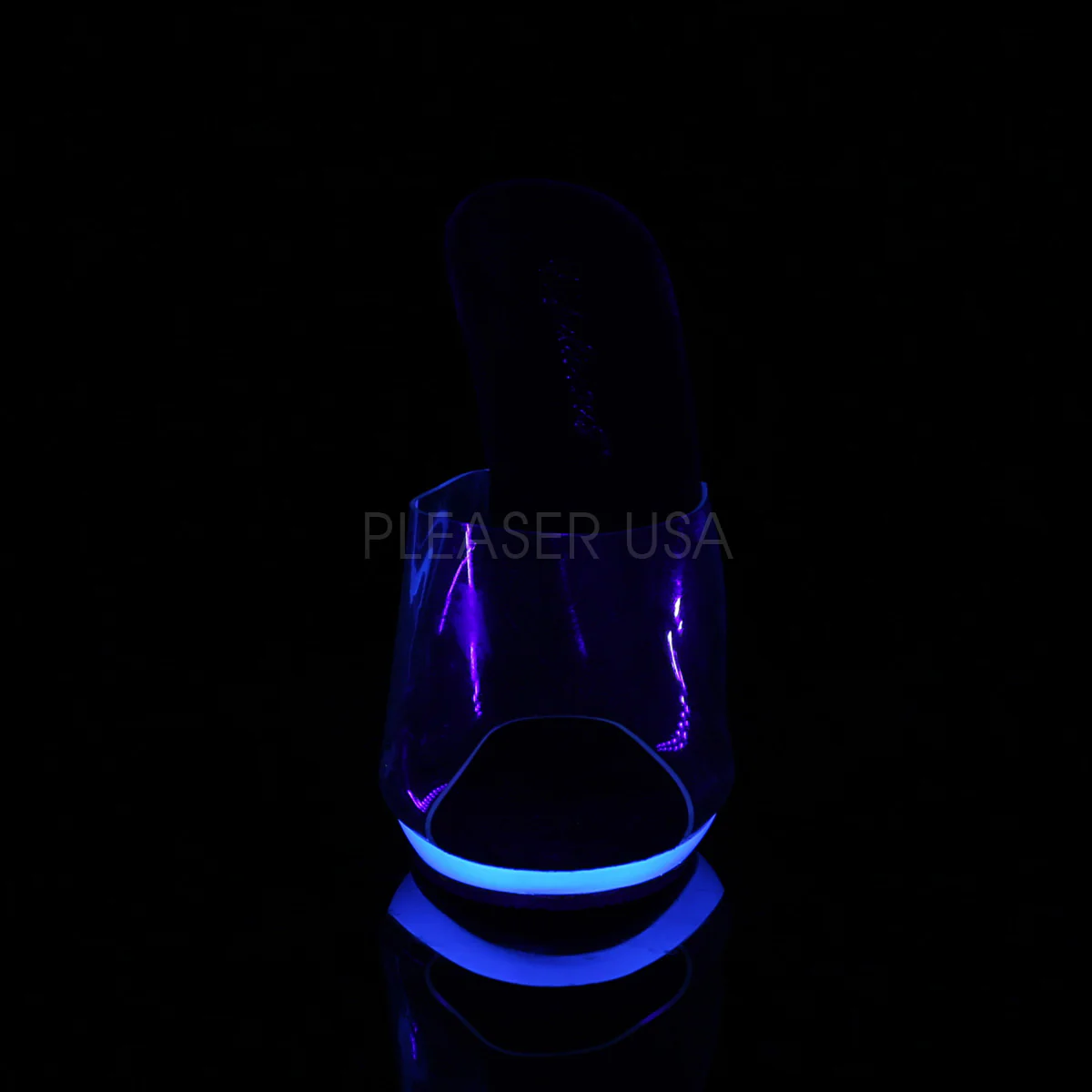 POISE-501UV  Clear/Neon Blue - Image 2