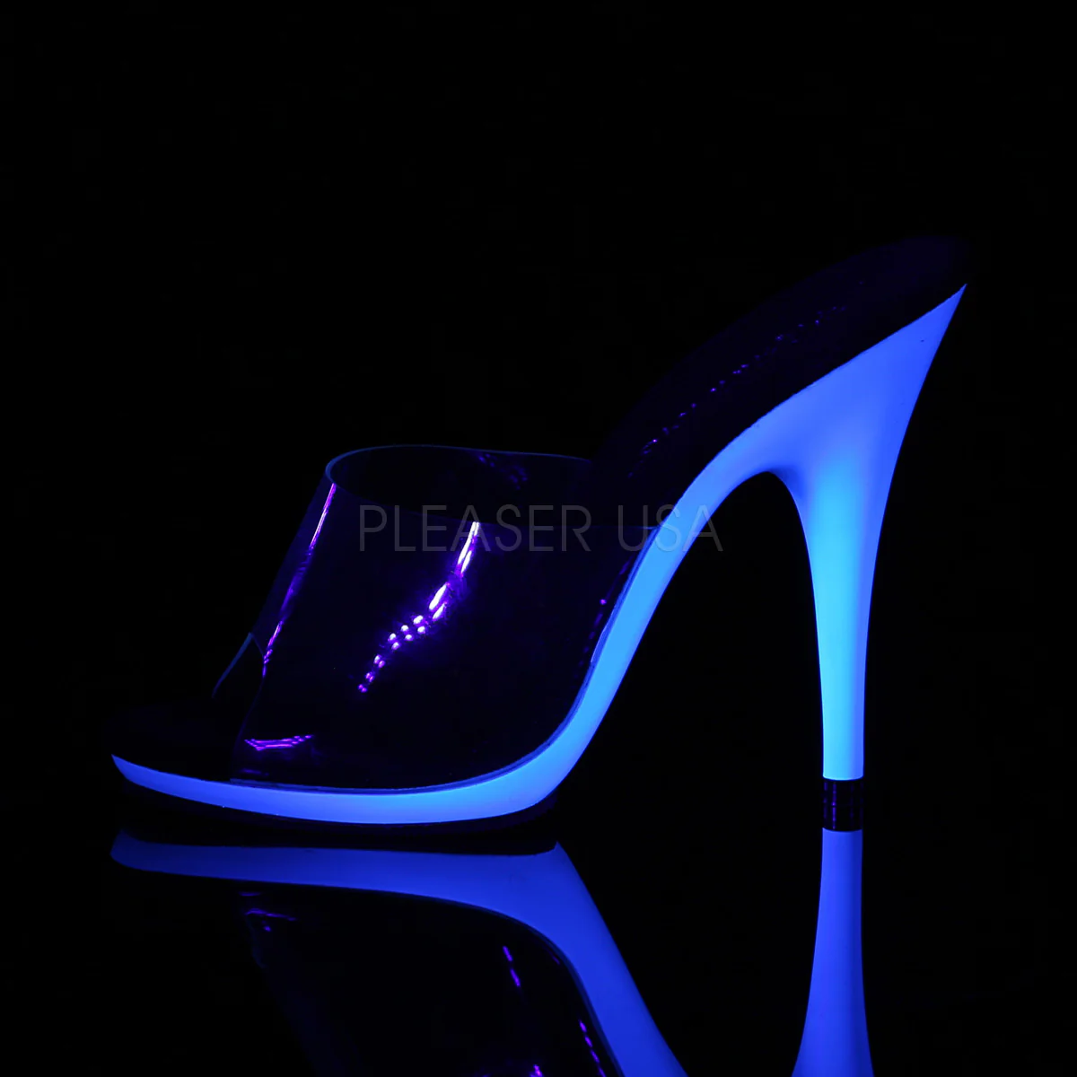 POISE-501UV  Clear/Neon Blue - Image 3