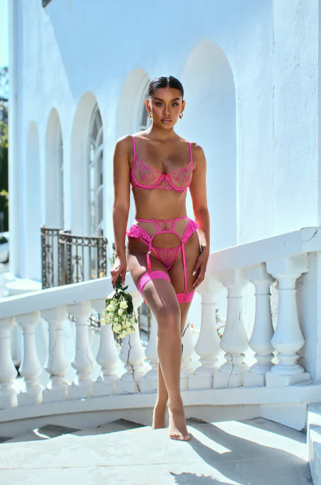 Queen Of Hearts 3-Piece Garter Sets - LI855 - Image 2