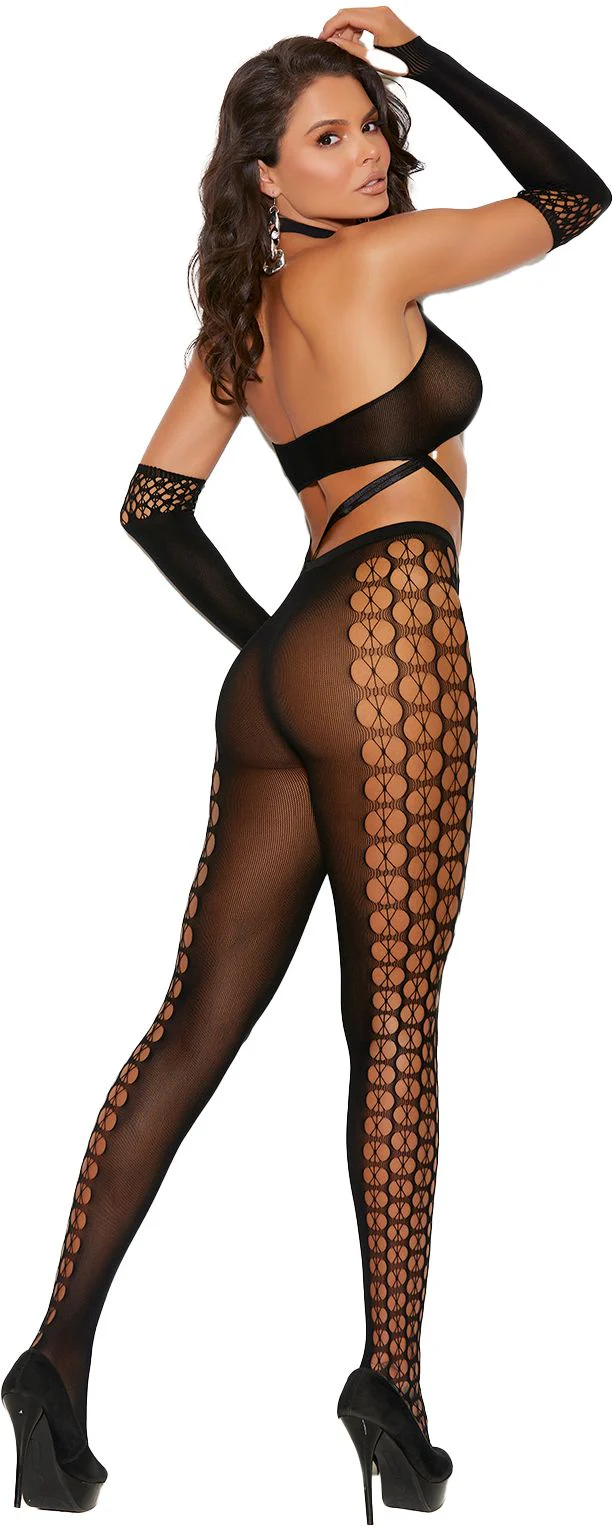 Scallop Bodystocking w/ Gloves - Image 2