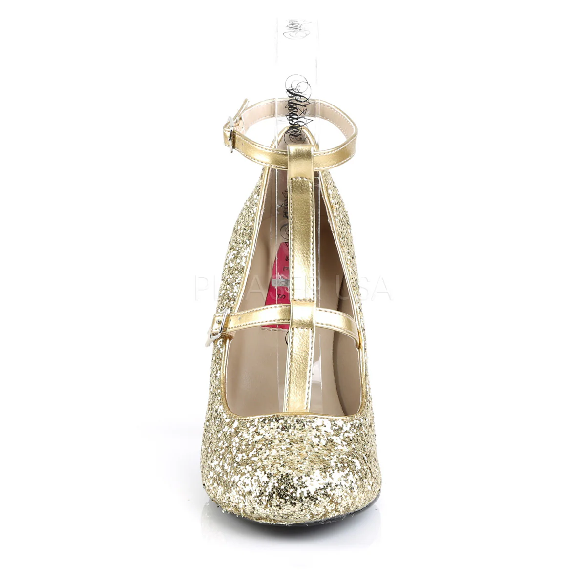 QUEEN-01 Gold Glitter-Metallic Pu - Image 2