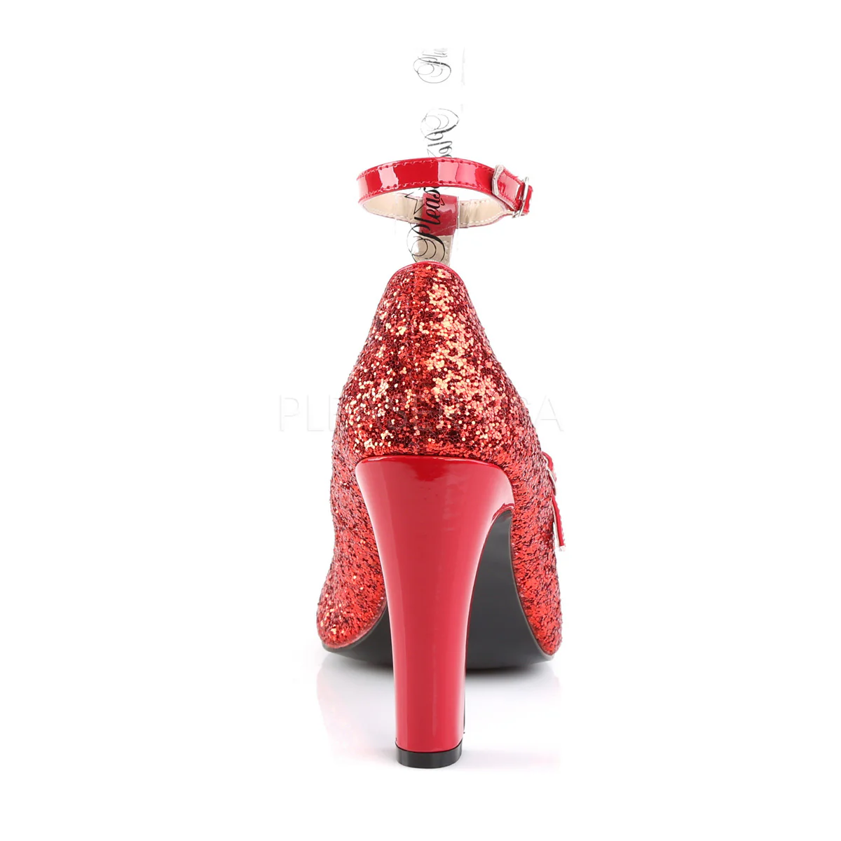 QUEEN-01 Red Glitter-Patent - Image 4