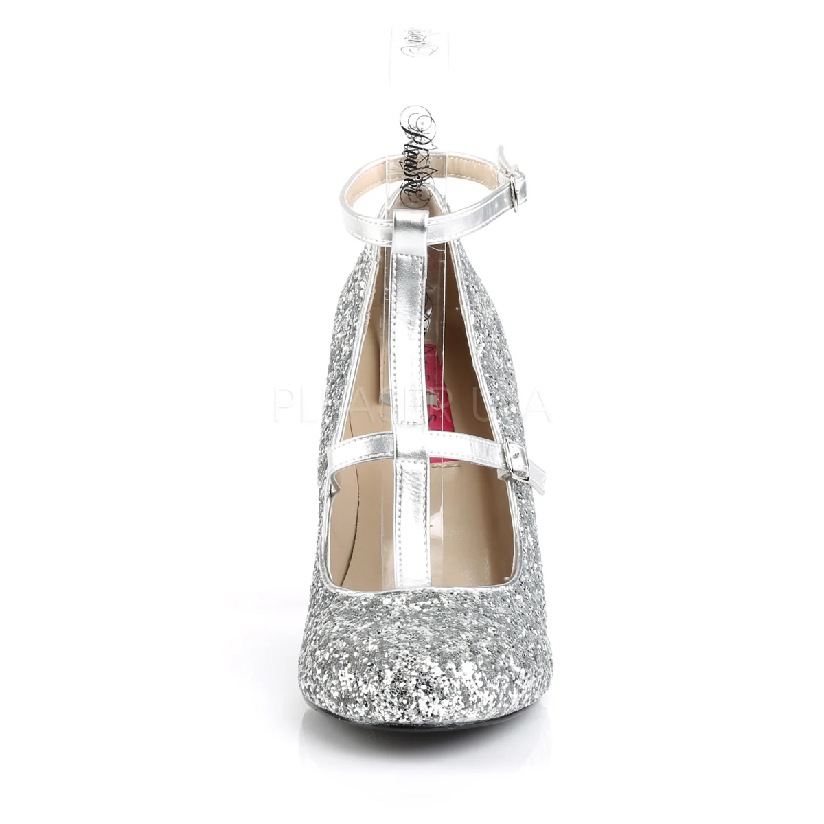 QUEEN-01 Silver Glitter-Metallic Pu - Image 2