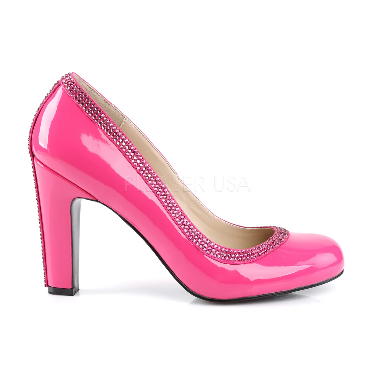 QUEEN-04  Hot Pink Patent - Image 5