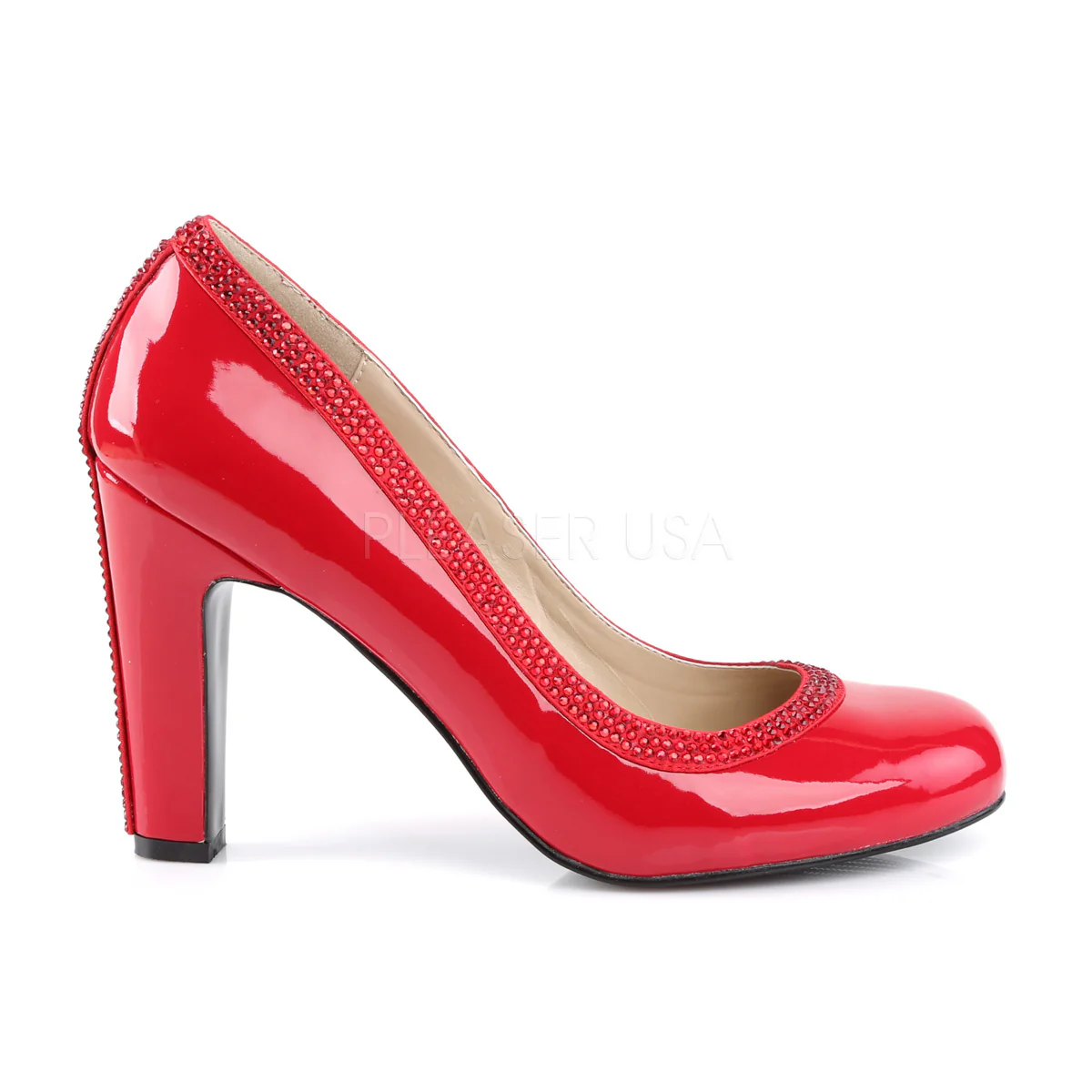 QUEEN-04 Red Patent - Image 5