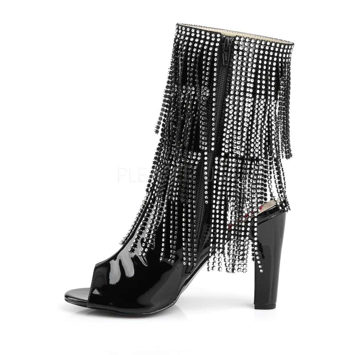 QUEEN-100  Black Patent - Image 3