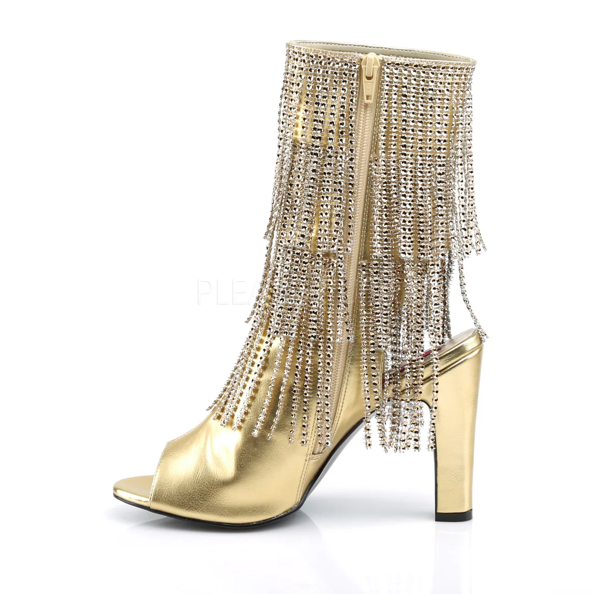 QUEEN-100 Gold Metallic Pu - Image 3