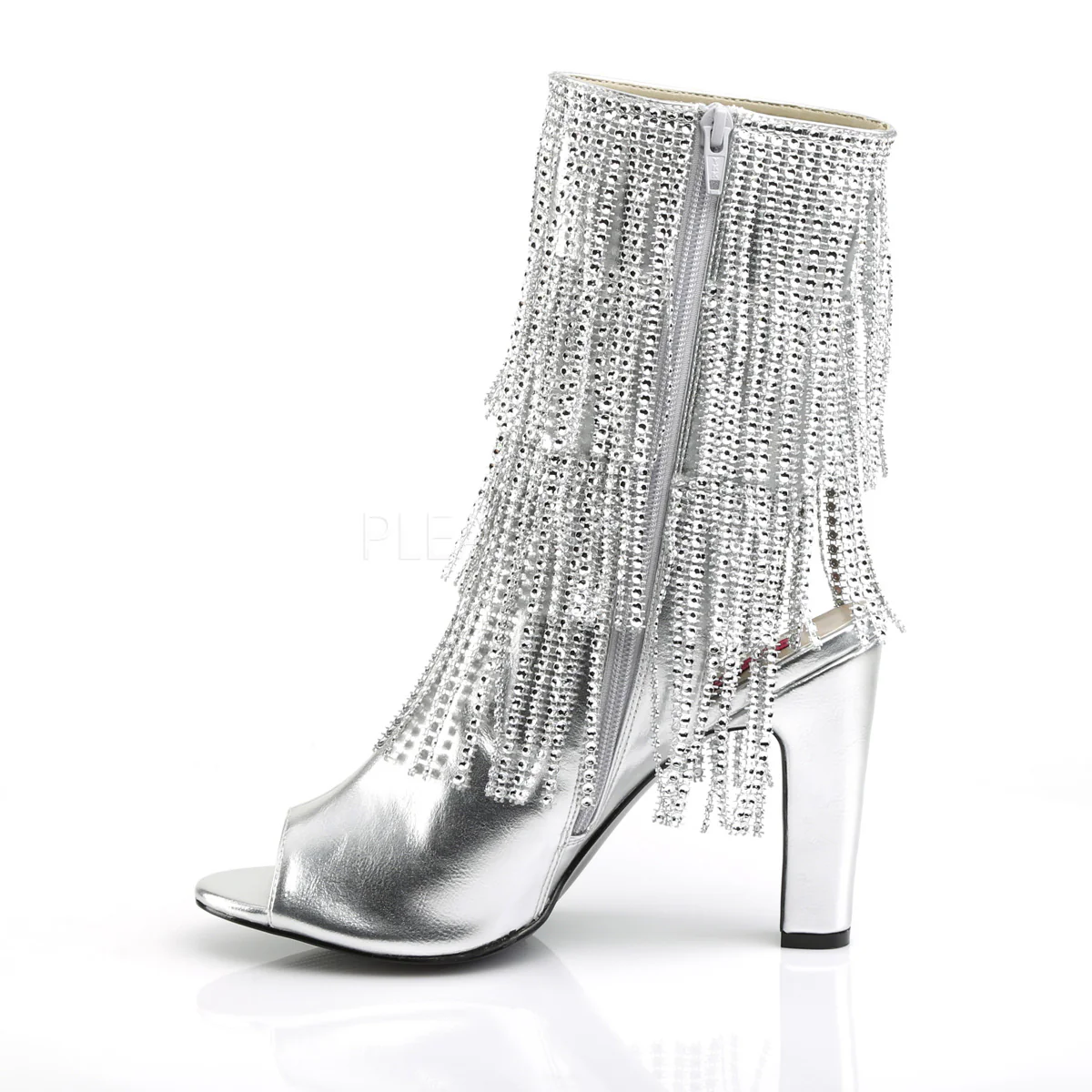 QUEEN-100  Silver Metallic Pu - Image 3