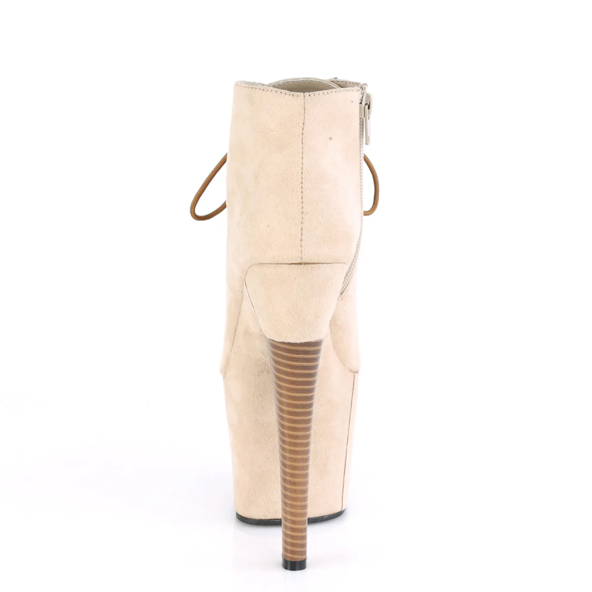 RADIANT-1005 Beige Faux Suede/Beige Faux Suede - Image 4