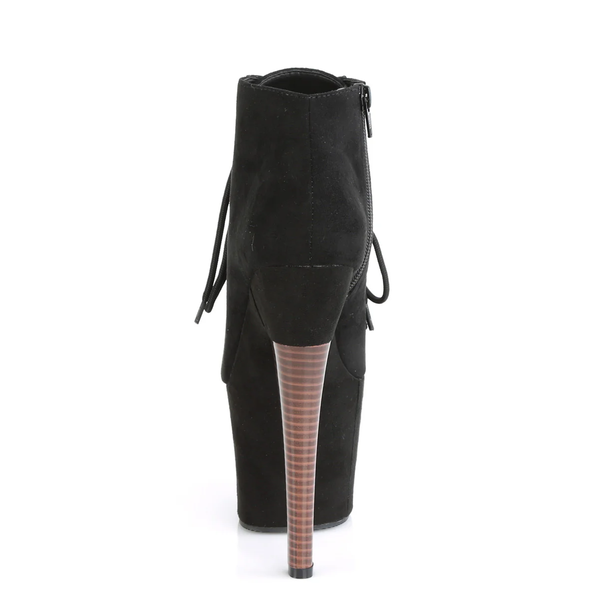 RADIANT-1005 Black Faux Suede/Black Faux Suede - Image 4