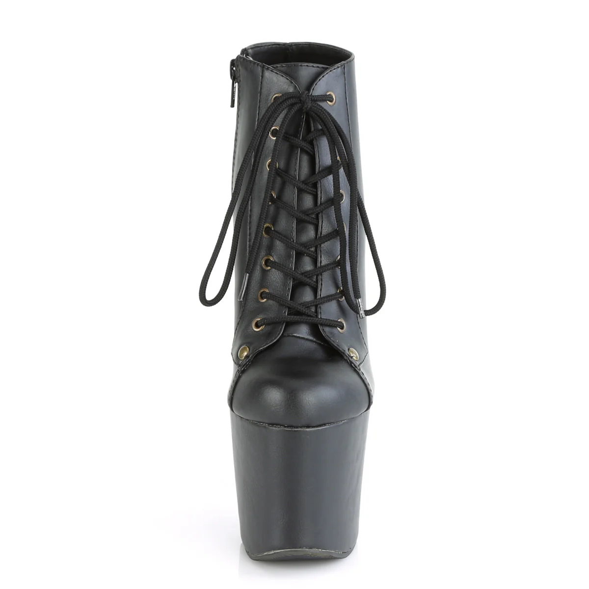 RADIANT-1005 Black Faux Leather/Black Faux Leather - Image 2
