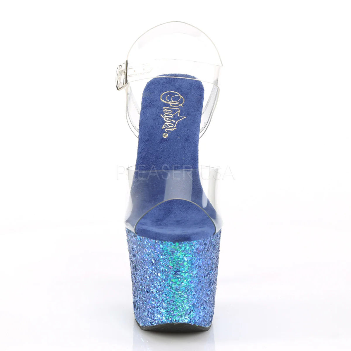 RADIANT-708LG  Clear/Blue Holo Glitter - Image 2