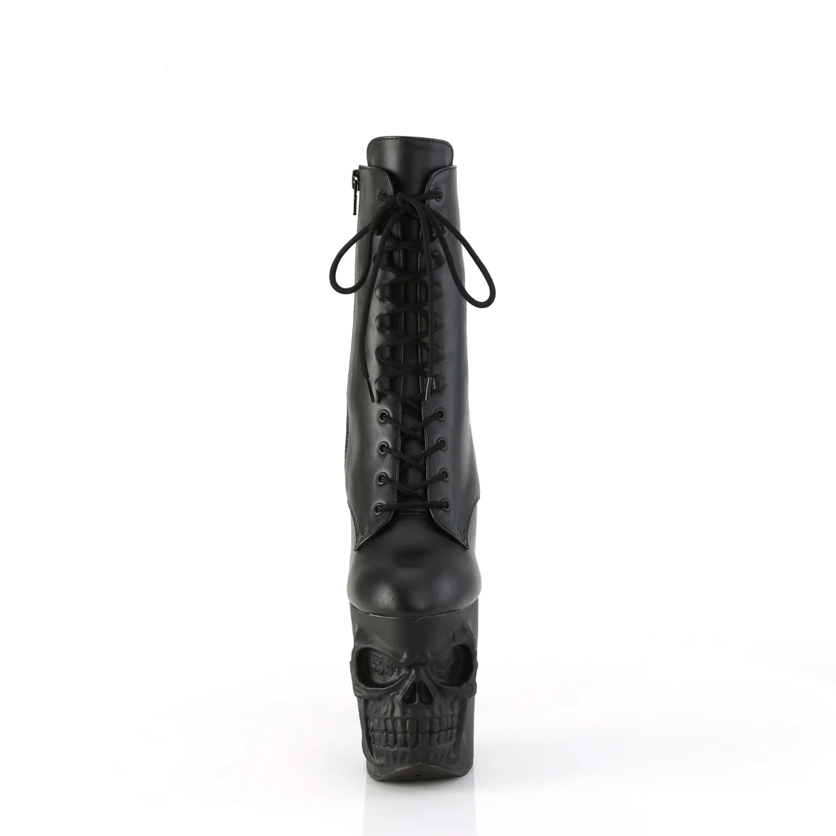 RAPTURE-1020  Black Faux Leather/Black Matte - Image 2