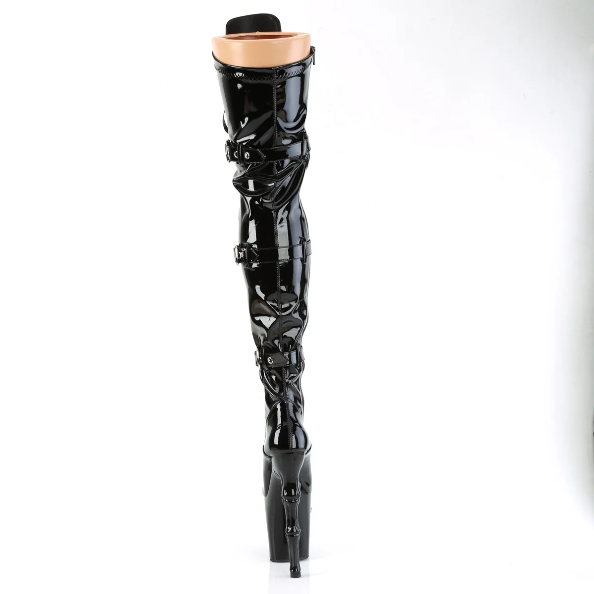 RAPTURE-3028 Black Stretch Patent/Black - Image 4