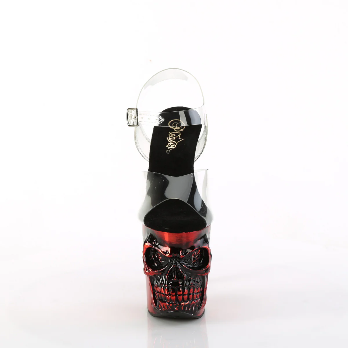 RAPTURE-808-LT  Clear/Satin Red Chrome - Image 2