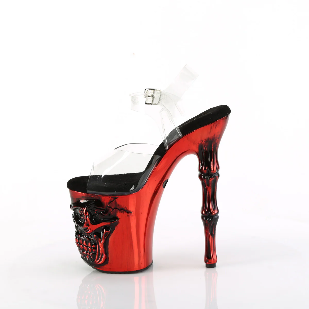 RAPTURE-808-LT  Clear/Satin Red Chrome - Image 3