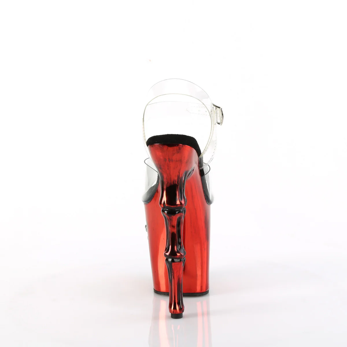 RAPTURE-808-LT  Clear/Satin Red Chrome - Image 4