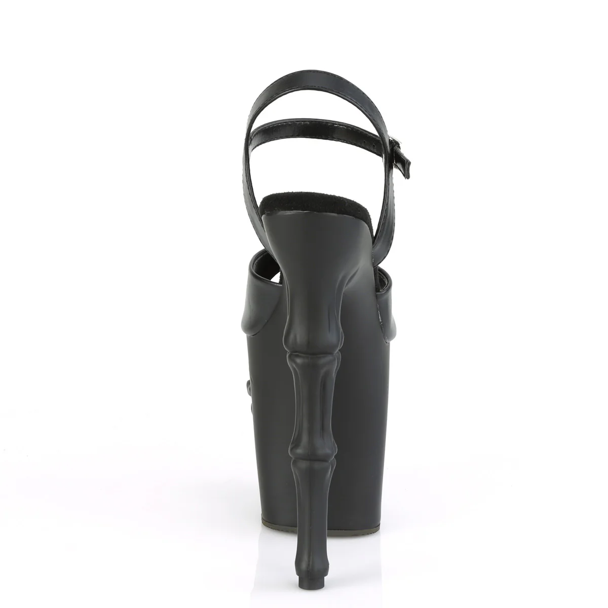 RAPTURE-809 Black Faux Leather/Black Matte - Image 4