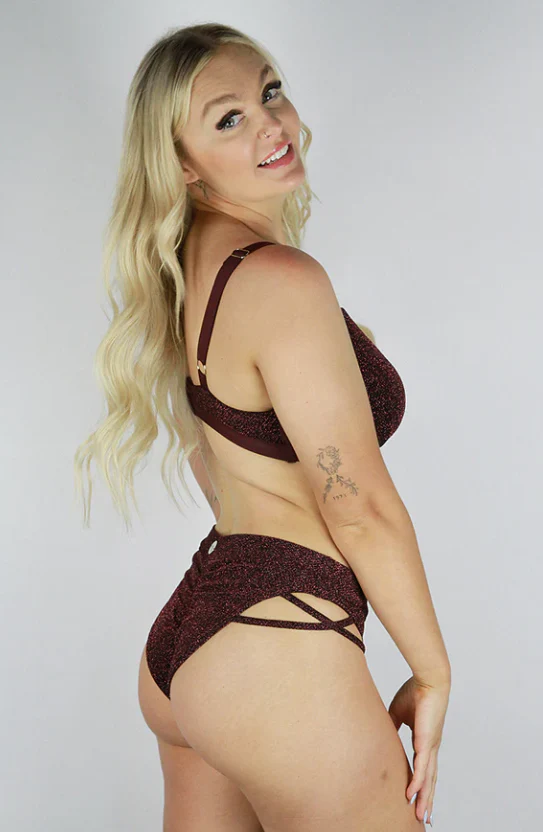 Rarr Glitteratti Booty Short - Black - Image 13