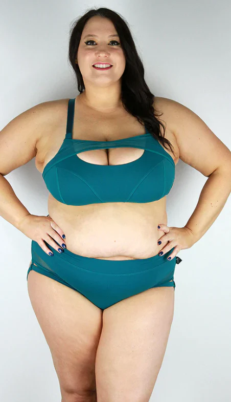 Rarr Maddox Low Waist Garter Short - Emerald - Image 2