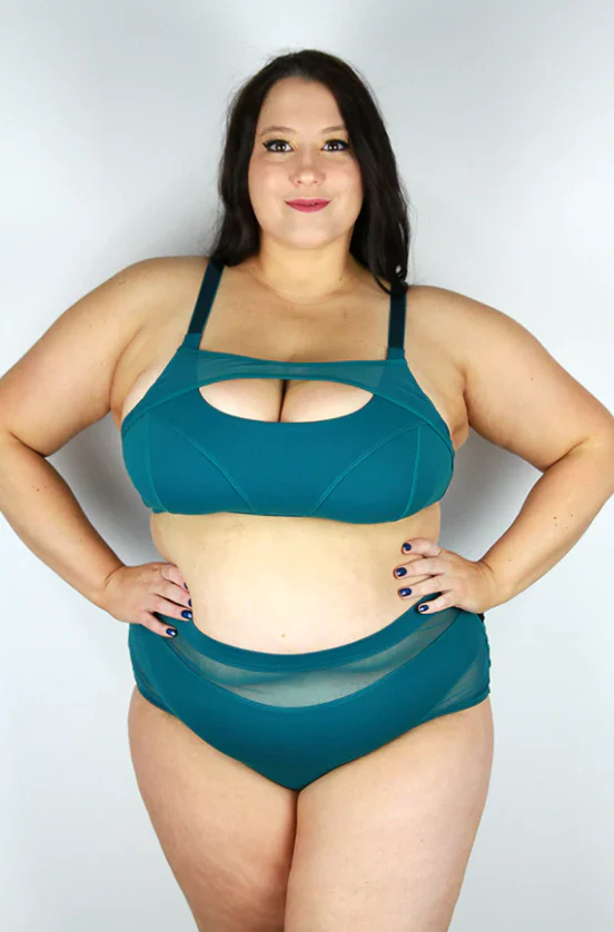 Rarr Maddox Mesh Sports Bra – Emerald - Image 2