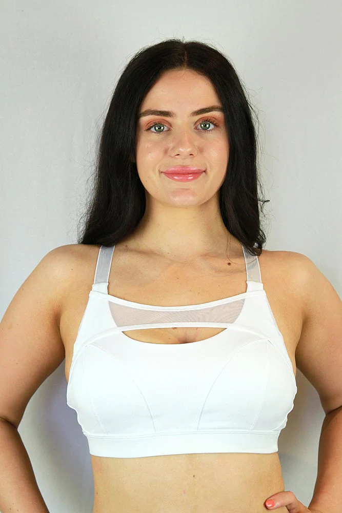 Rarr Maddox Mesh Sports Bra – Emerald - Image 10