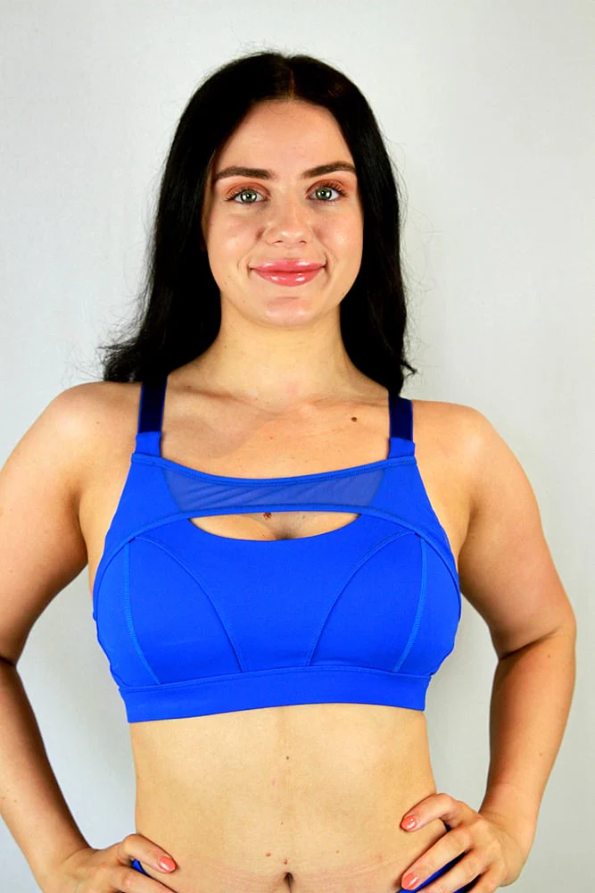 Rarr Maddox Mesh Sports Bra – Emerald - Image 11