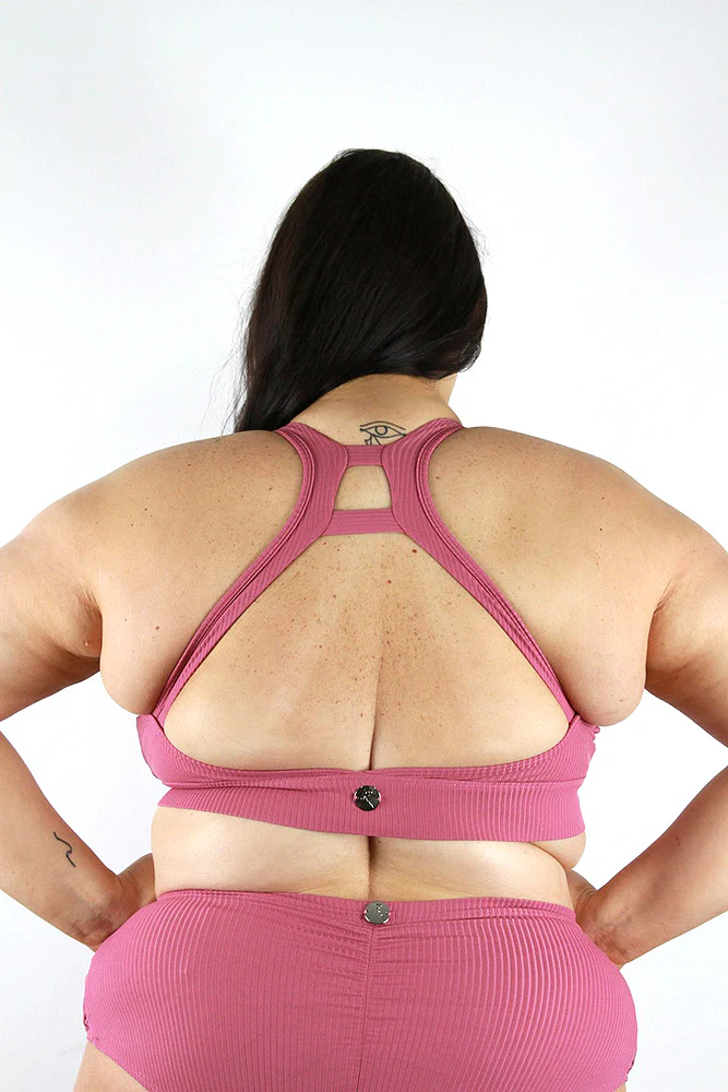 Rarr Sasha Sports Bra - Dusty Pink - Image 5