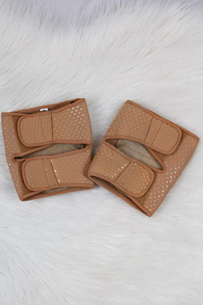 Rarr Velcro Grip Knee Pads Gel Dot - Nude Or Black - Image 5