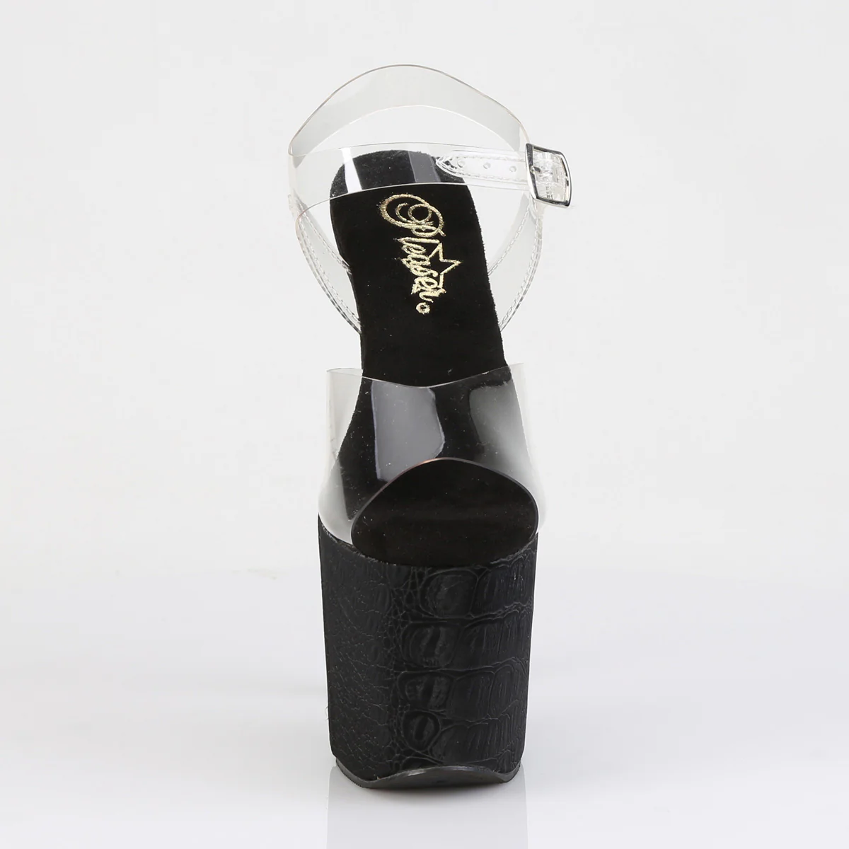 RAZZLE-808WR  Clear/Black Reptile Print - Image 2
