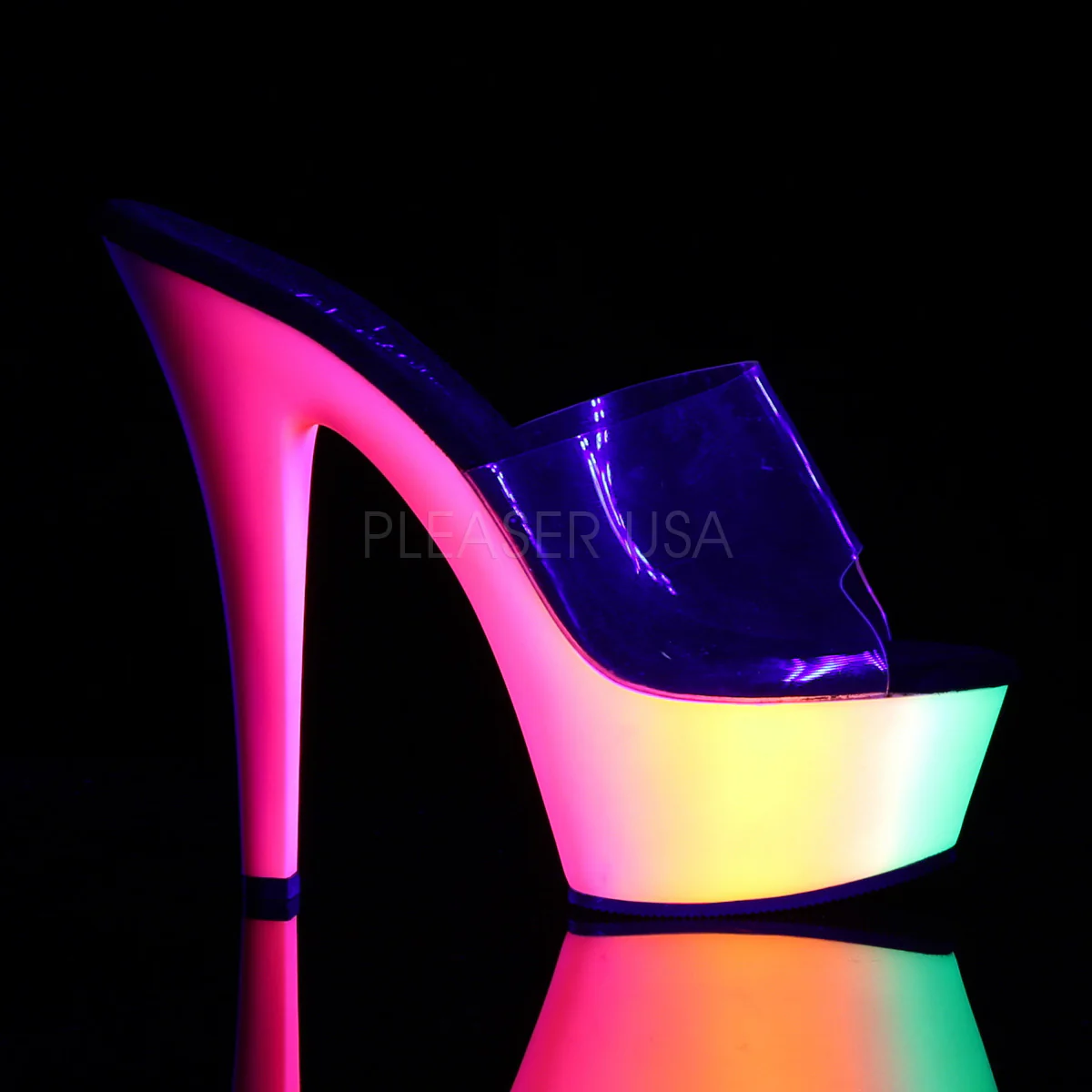 RAINBOW-201UV  Clear/Neon Multi - Image 5