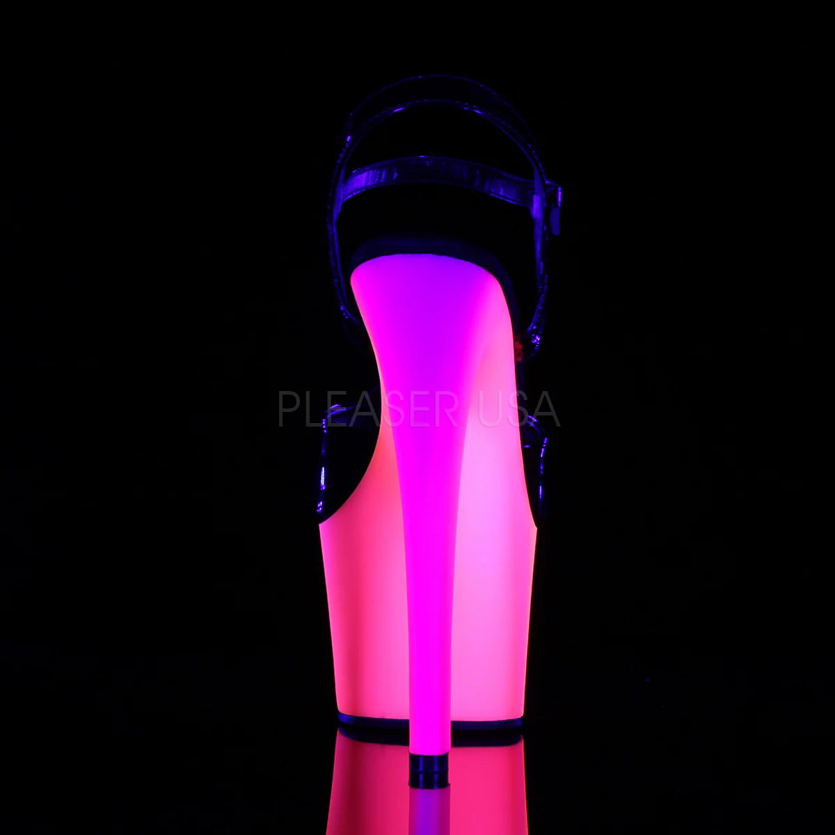 RAINBOW-309UV Black Patent/Neon Multi - Image 4