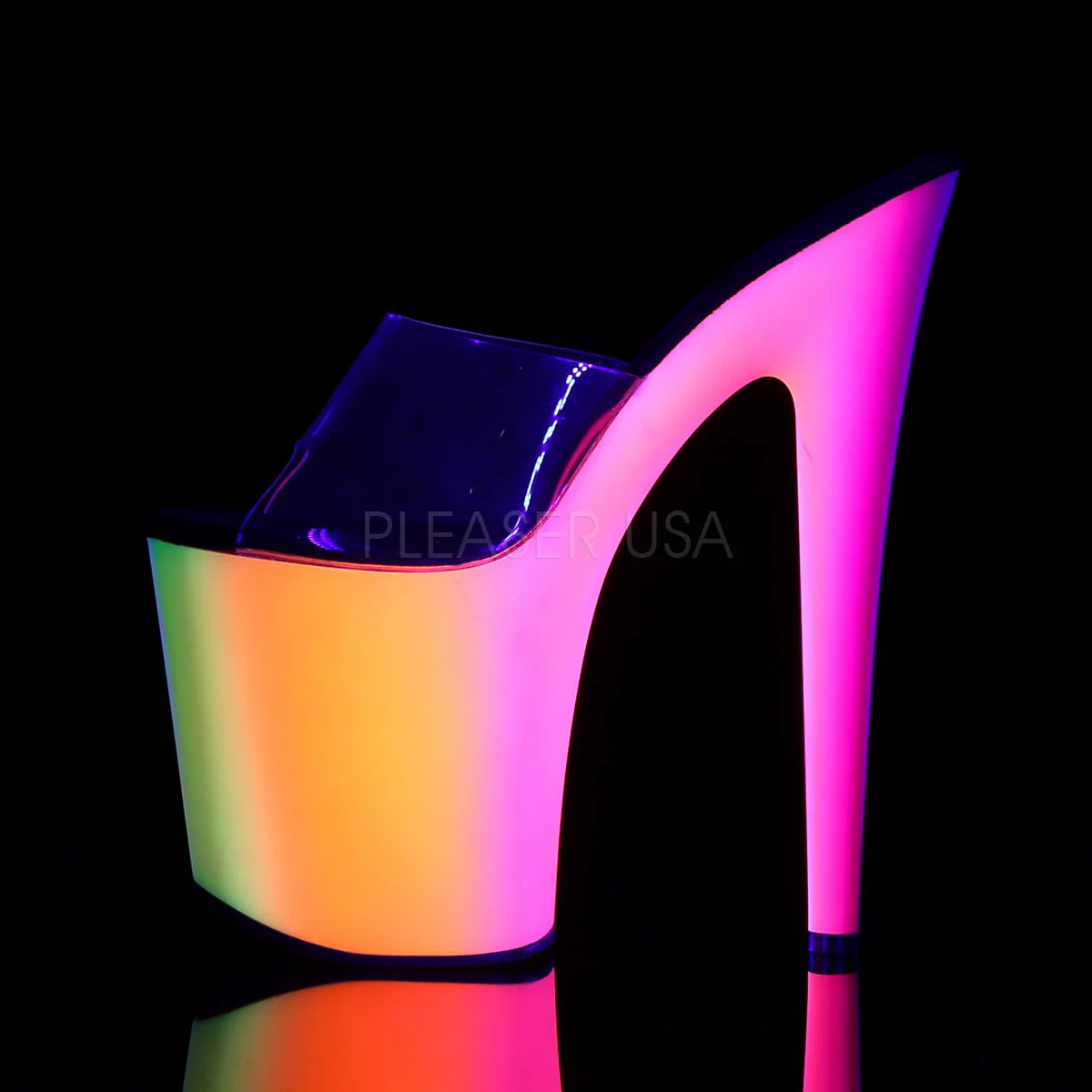 RAINBOW-801UV  Clear/Neon Multi - Image 3