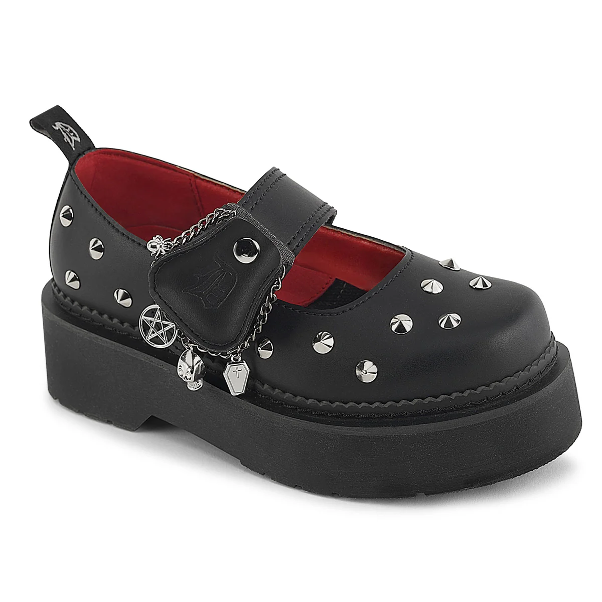 REBEL-01 Black Vegan Leather