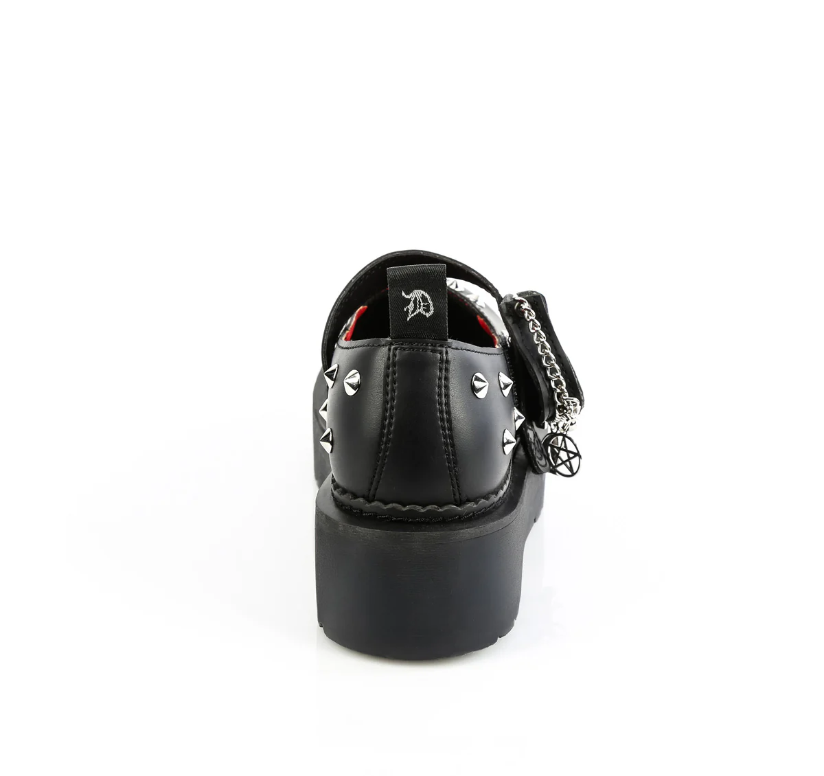 REBEL-01 Black Vegan Leather - Image 4