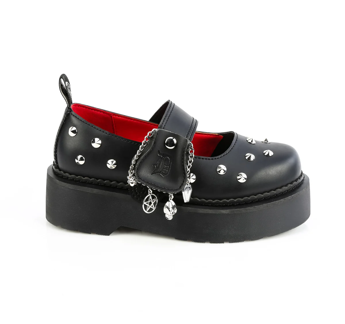 REBEL-01 Black Vegan Leather - Image 5