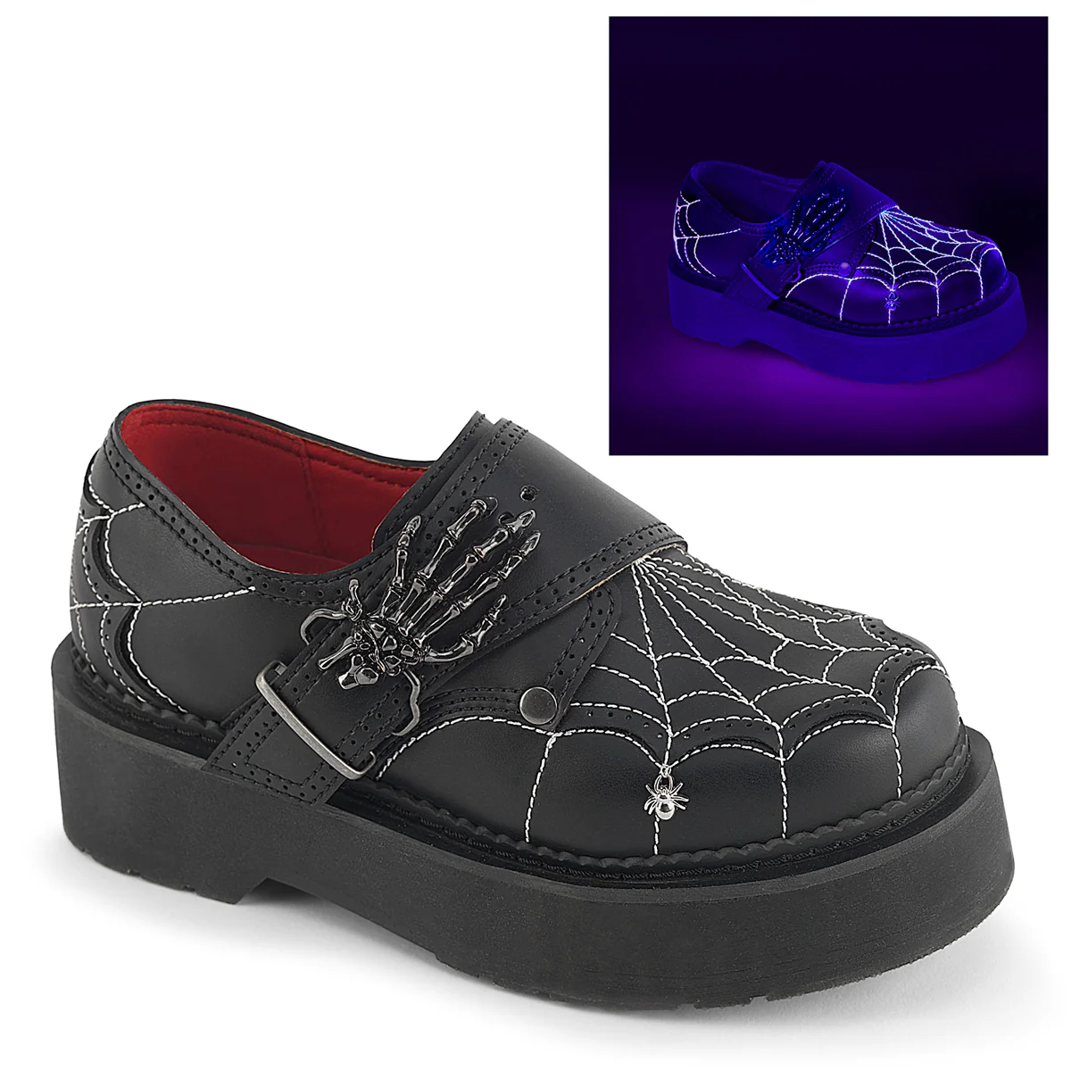 REBEL-03  Black Vegan Leather