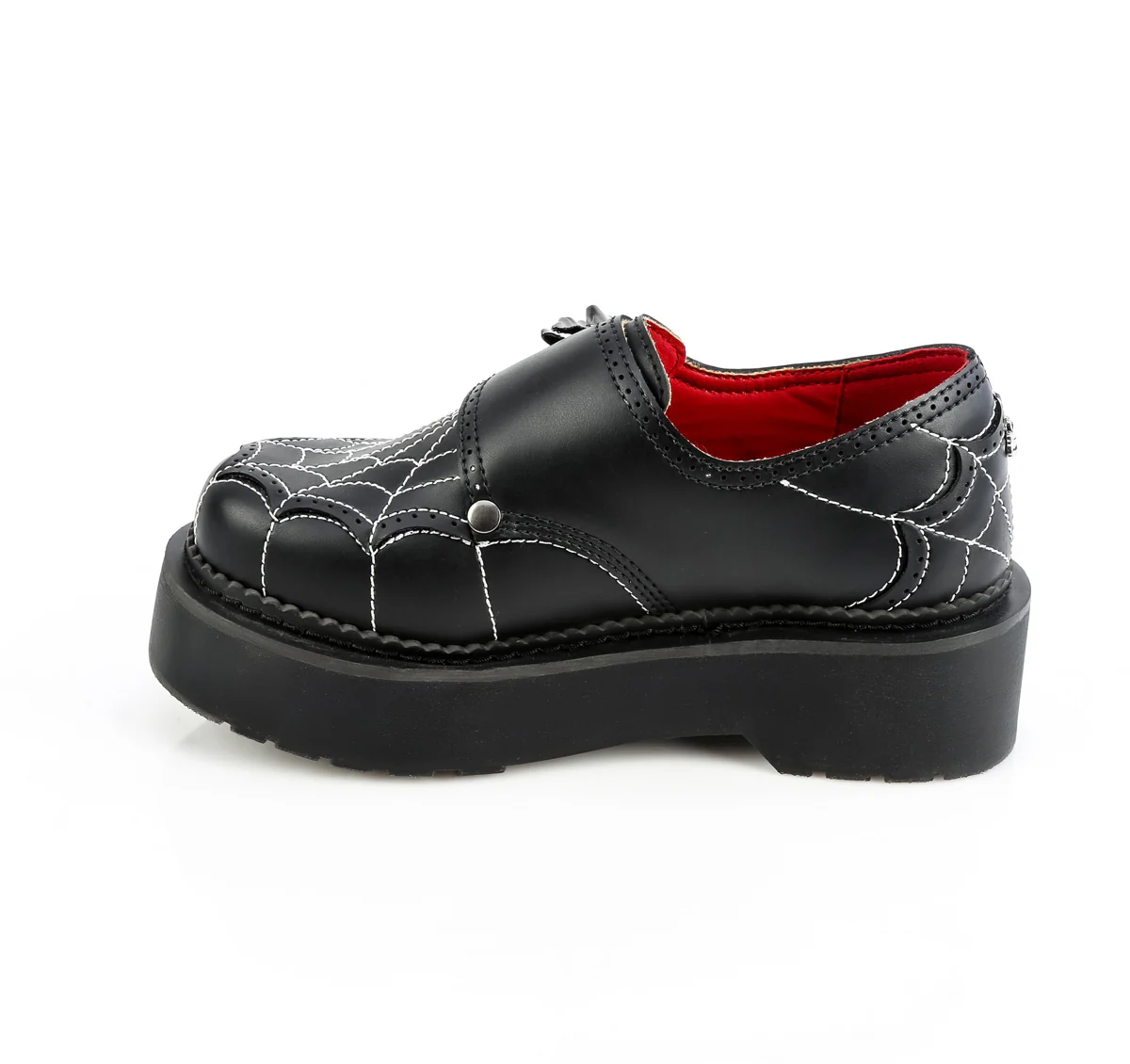 REBEL-03  Black Vegan Leather - Image 3
