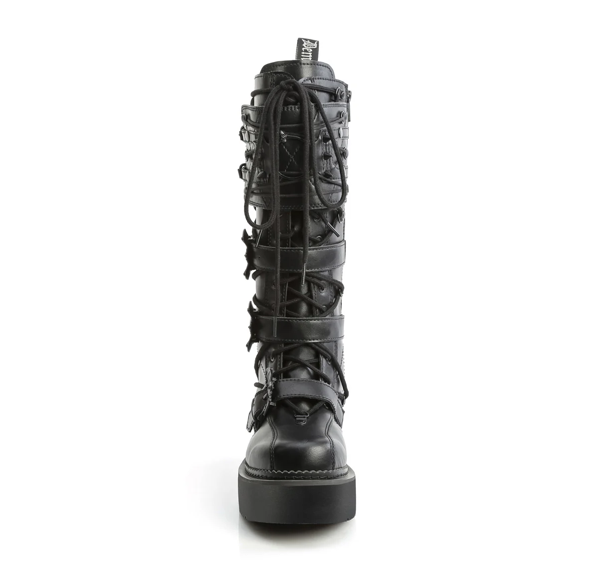 REBEL-200 Black Vegan Leather - Image 2