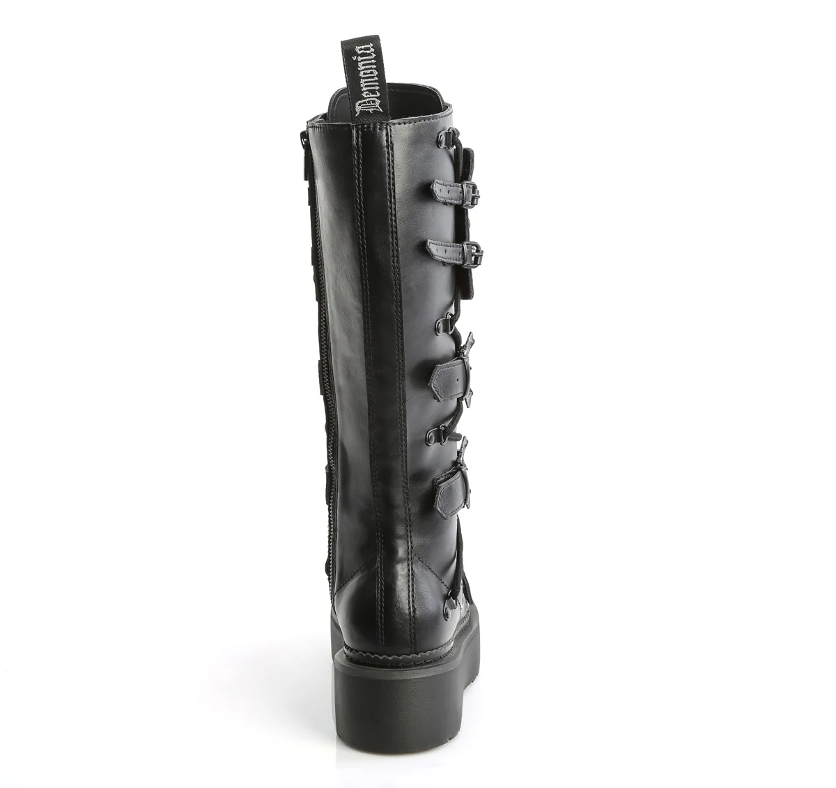 REBEL-200 Black Vegan Leather - Image 4