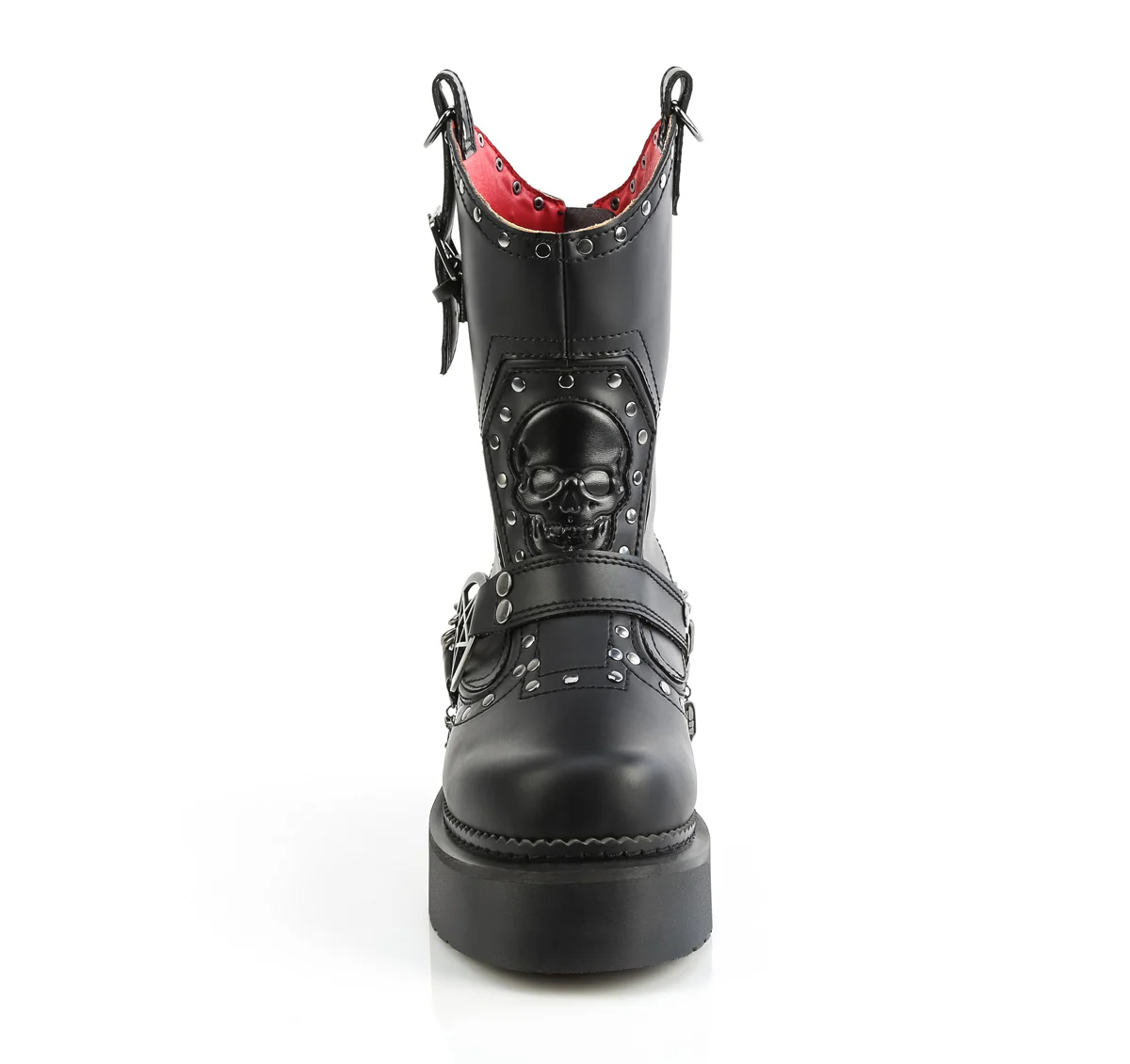 REBEL-56  Black Vegan Leather - Image 2