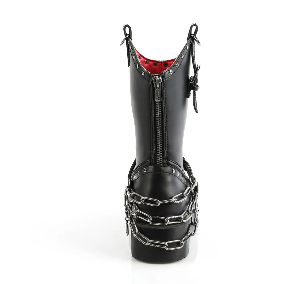 REBEL-56  Black Vegan Leather - Image 4