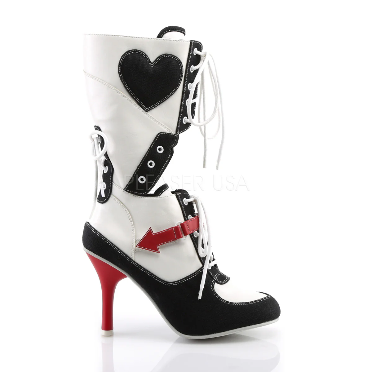 REFEREE-200  White Pu-Black Canvas - Image 5