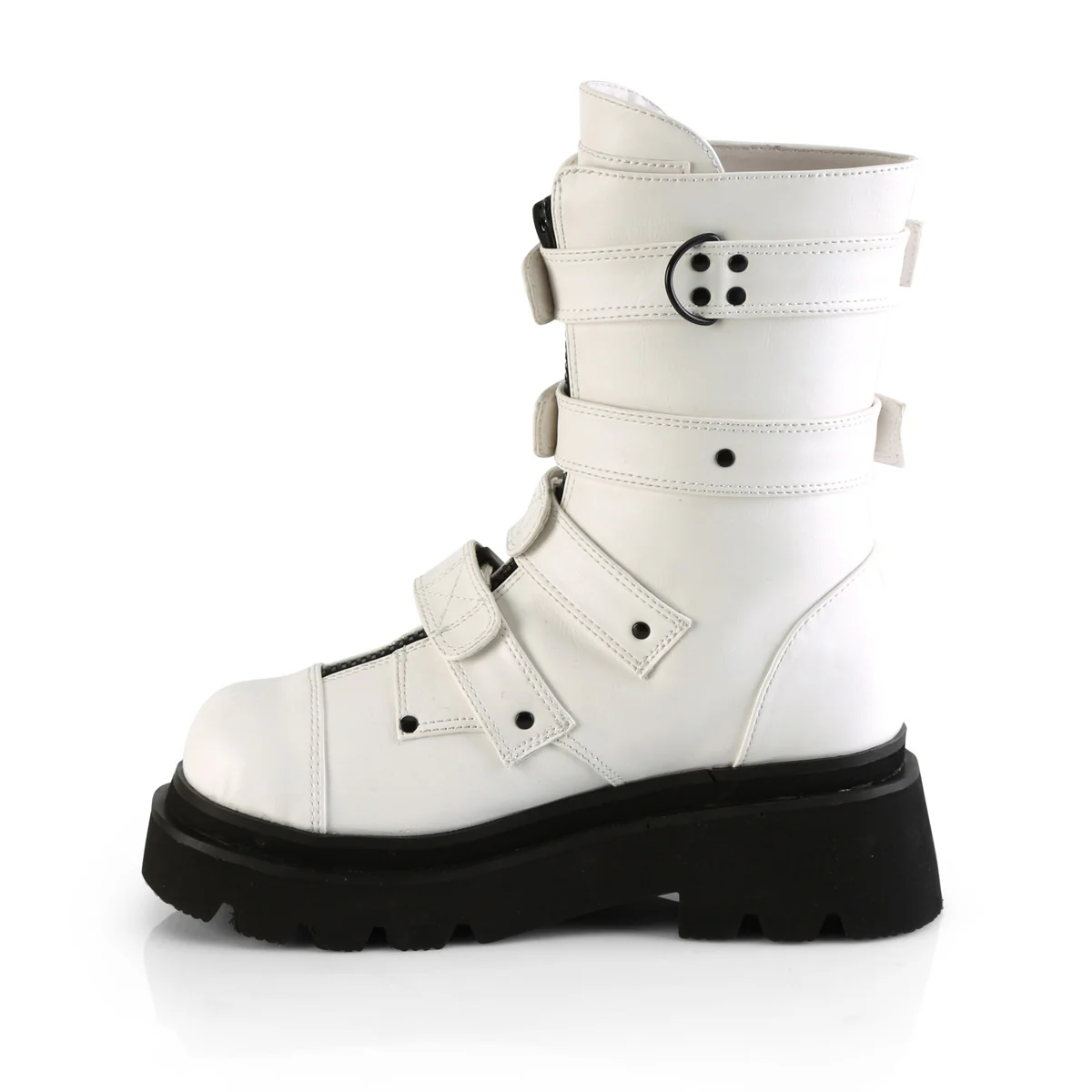 RENEGADE-55 White Vegan Leather - Image 3