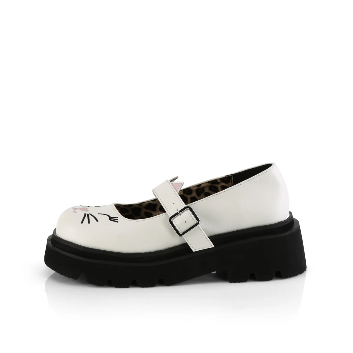 RENEGADE-56 White Vegan Leather - Image 3